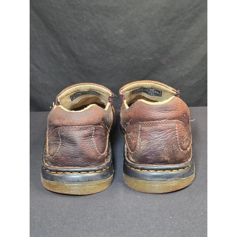 Dr. Martens‎ 11198 Mens Brown Leather Slip On Loafers Shoes Size 11 US AW004